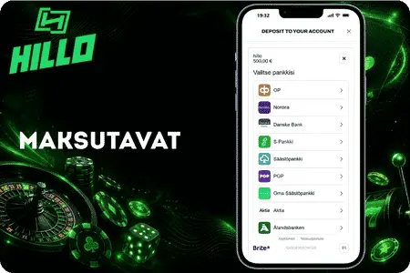 Hillo Casinon Tutut ja luotettavat maksutavat